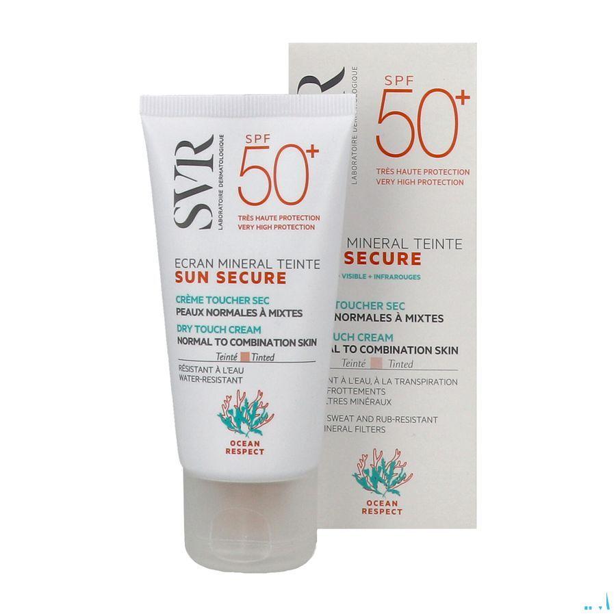 Sun Secure Gekleurde Miner. Norm. Huid Ip50 + 60 ml  -  Svr Laboratoire