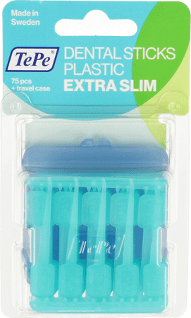 Tepe Interdental Sticks Plastic 75 + Travel Case
