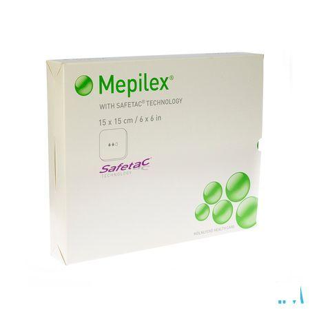 Mepilex Pansement Mousse Sil Abs Ster 15x15cm 5 294300  -  Molnlycke Healthcare