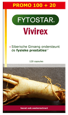 Fytostar Vivirex Oesterextract Maxi Capsule 120  -  Ocebio