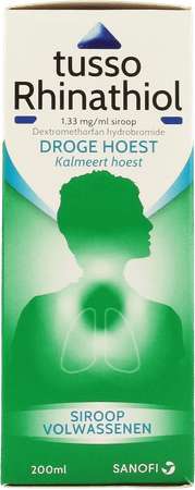 Tusso Rhinathiol 0,133% Siroop Ad 200 ml
