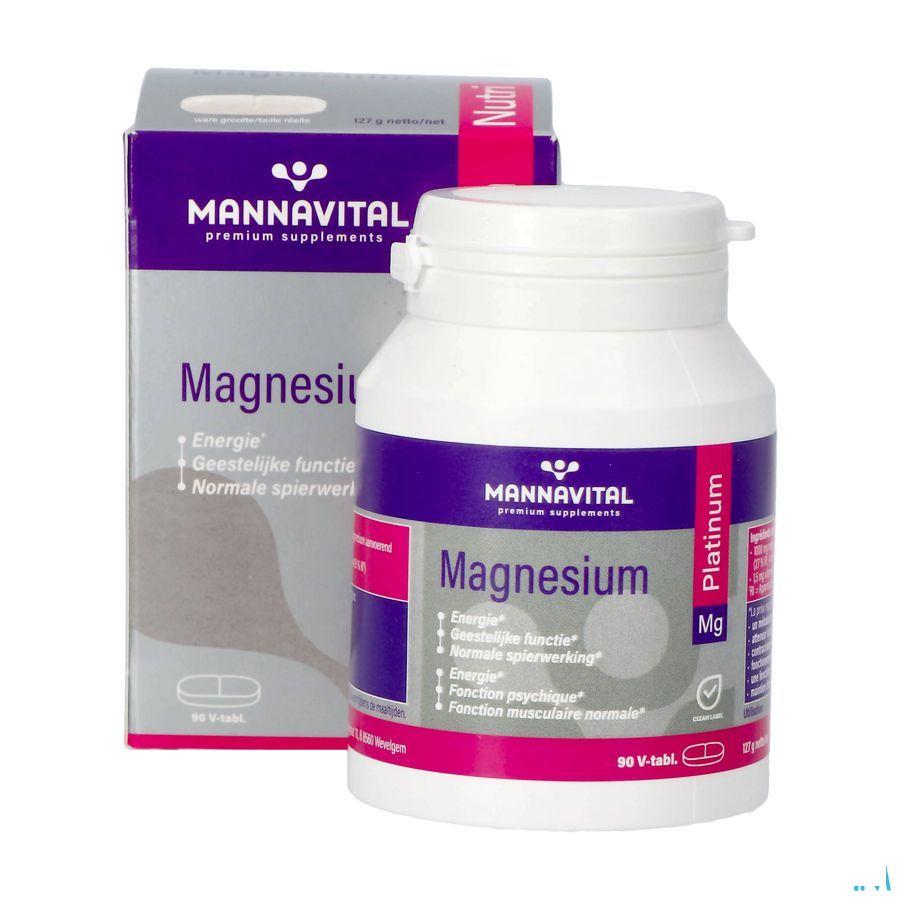 Mannavital Magnesium Platinum Tabletten 90