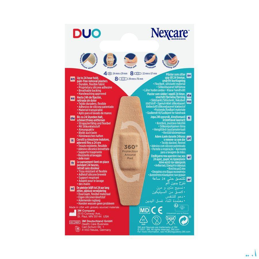 Nexcare 3M Duo Pansement Assortiment 20  -  3M