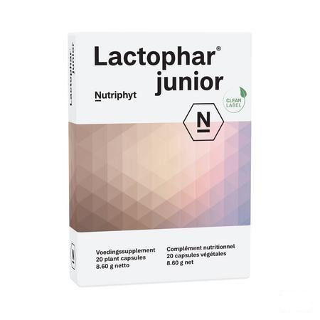 Lactophar Junior Blister Capsule 2x10  -  Nutriphyt