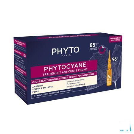 Phytocyane Traitement Chute Reactionnel. Amp12X5ml