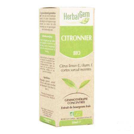 Herbalgem Citroenboom Maceraat 50 ml  -  Herbalgem