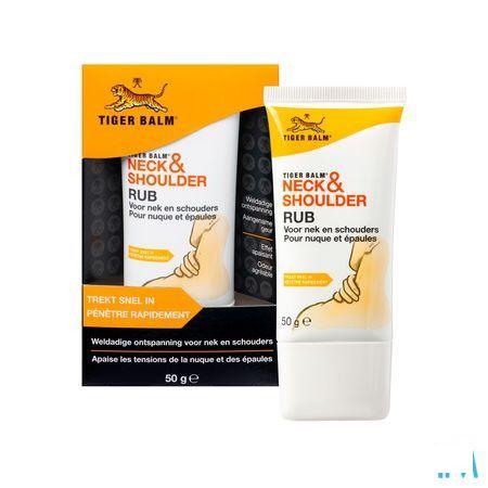 Tijger Balsem Neck & shoulder Rub Creme 50 gr  -  Keypharm