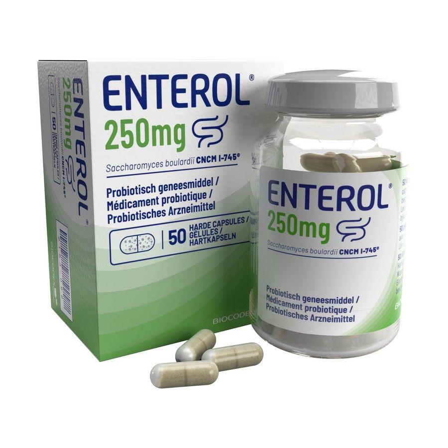 Enterol 250 mg Capsule Harde Dur 50 X 250 mg