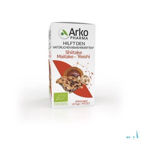 Arkogelules Shiitake Maitake Reishi Bio Caps 40