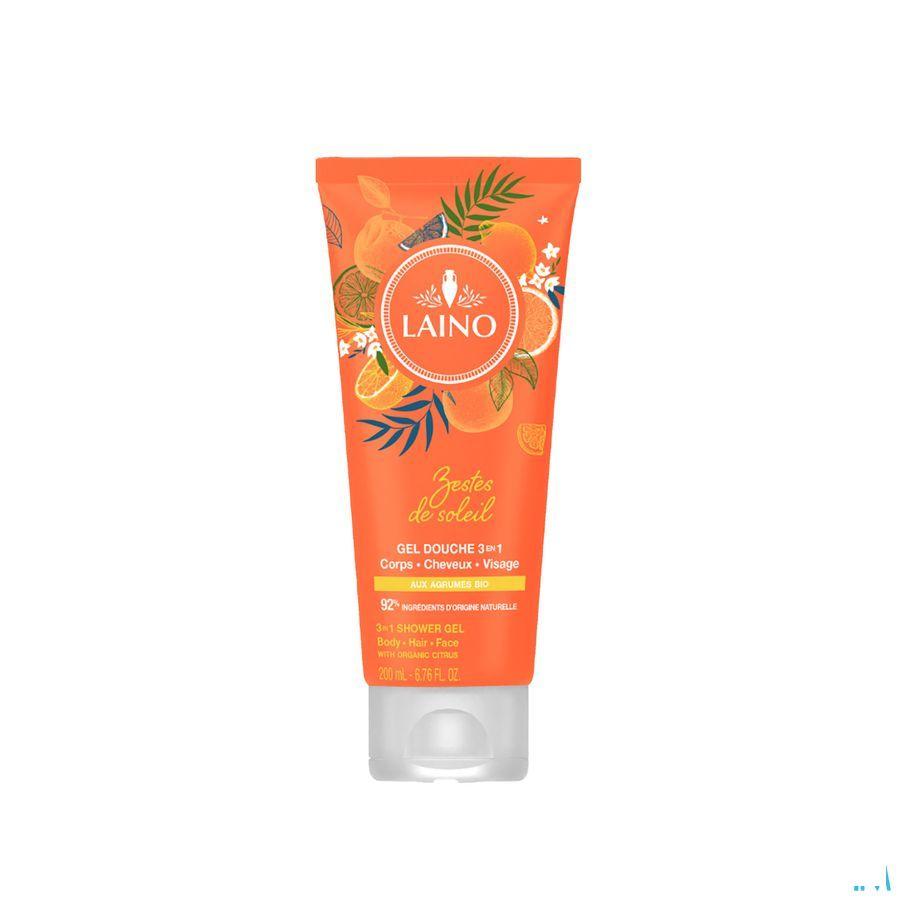 Laino Gel Douche 3En1 Agrumes Tube 200 ml