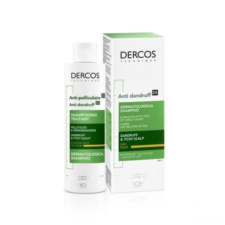 Vichy Dercos Anti roos Droog Haar Reno Shampoo 200 ml  -  Vichy