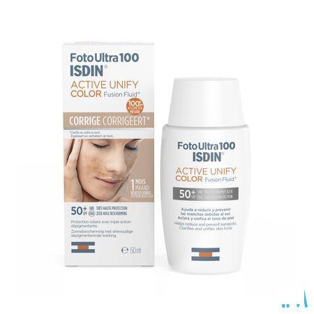 Isdin Fotoultra Active Unify Color Ip50 + 50 ml  -  Isdin