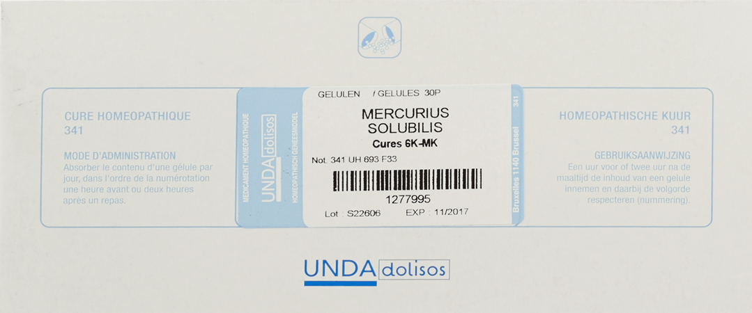 Mercurius Solubilis Cure 6k-MK  -  Boiron