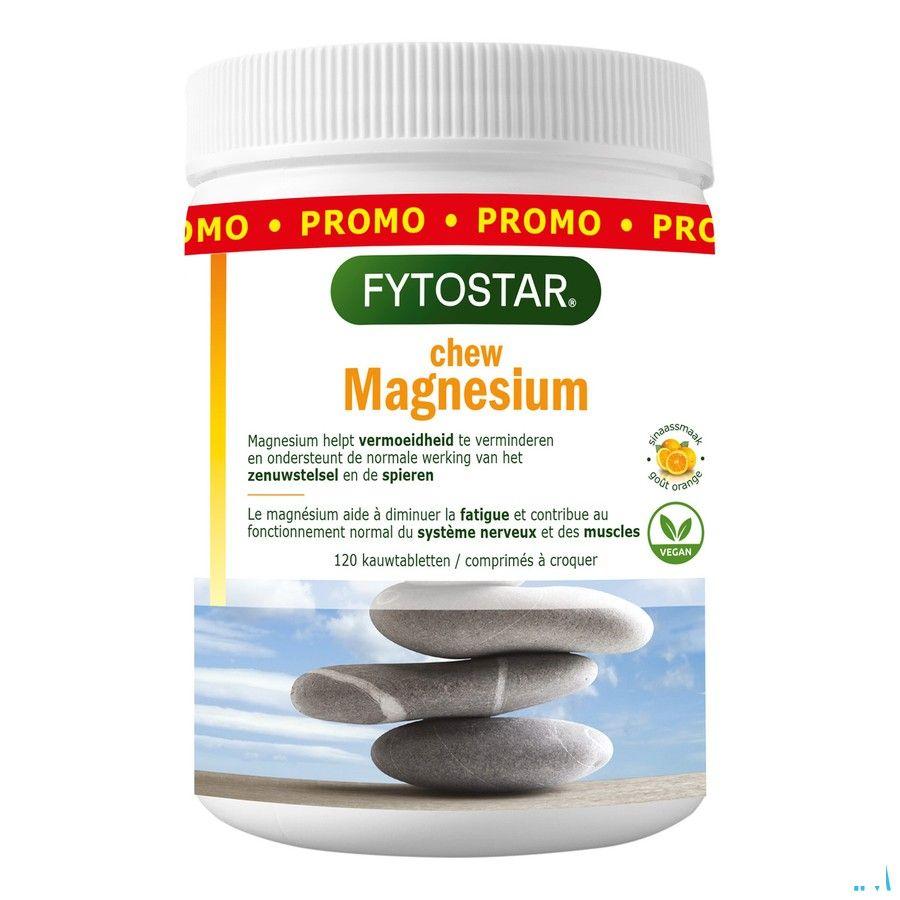 Fytostar Chew Magnesium Maxi Comprimes A Croquer 120  -  Ocebio