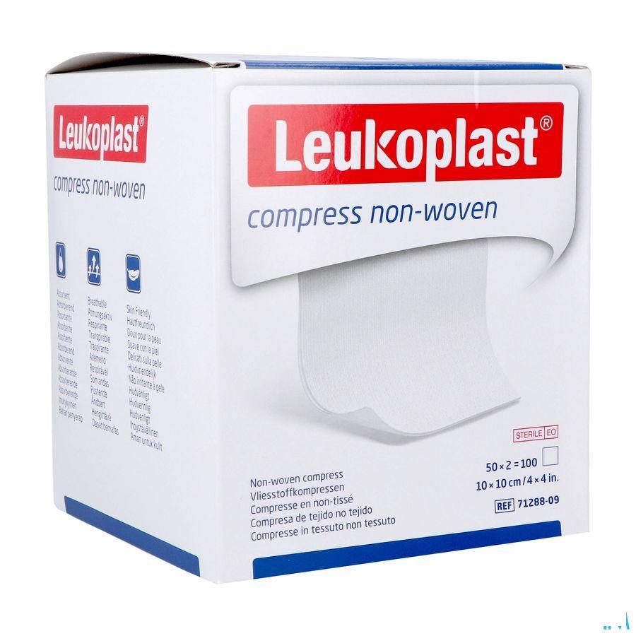 Leukoplast Compress N/Woven St. 10cm x 10cm 50 x 2