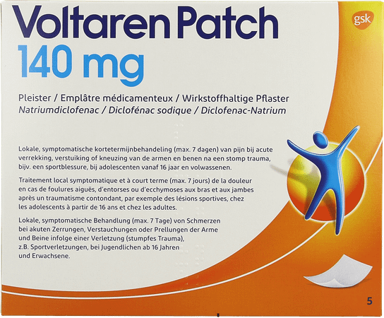 Voltaren Patch 140 mg Pleister 5