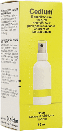 Cedium Benzalkonium Spray 50 ml