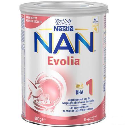 Nan Evolia 1 Lait Poudre 800 gr  -  Nestle
