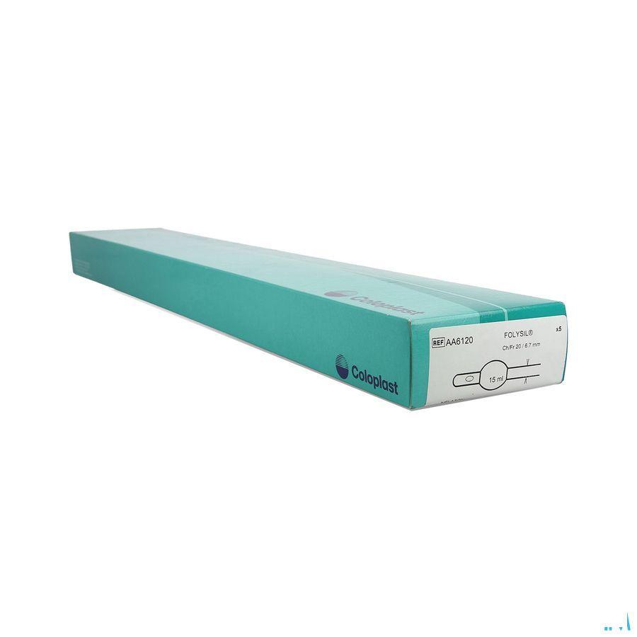 Folysil 2 Voies Nel Sil Cath 15  ml 41Cm Ch20 5  -  Coloplast