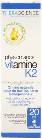 Vitamine K2 Flacon 20 Ml Physiomance PHY291  -  Therascience