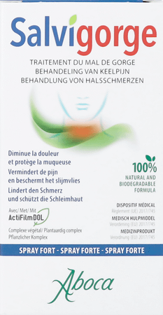 Salvigorge 2act Spray Alcohol 30ml  -  Aboca