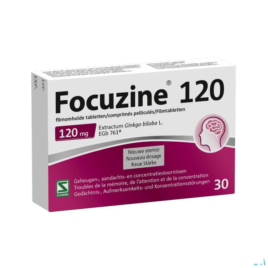 Focuzine 120 mg Filmomh Tabl 30 X 120 mg  -  Vsm