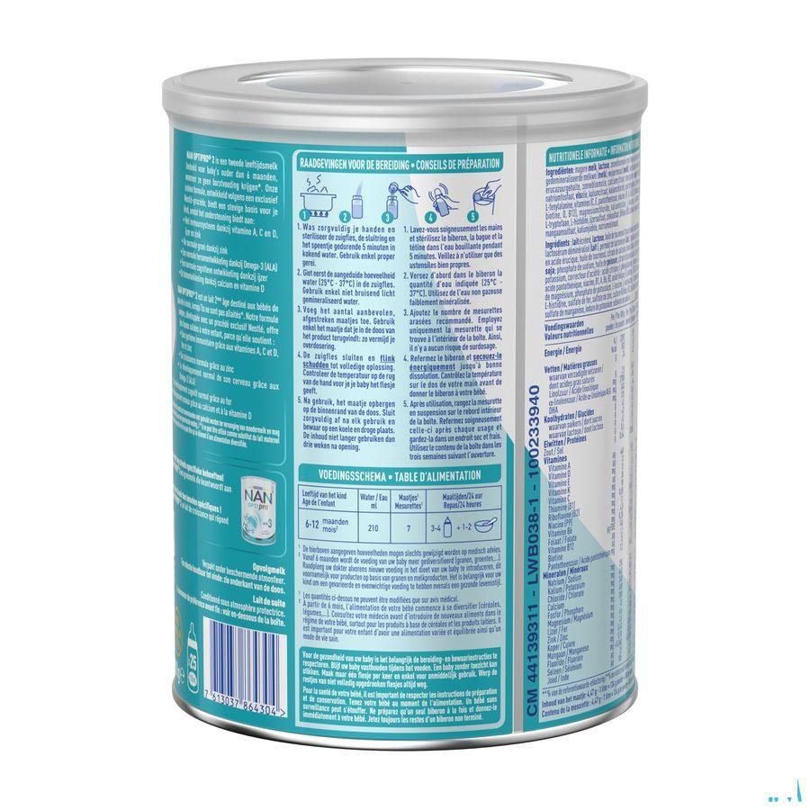 Nan Optipro 2 800 gr  -  Nestle