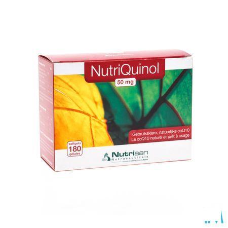 Nutriquinol 50 mg Softgels 180   -  Nutrisan