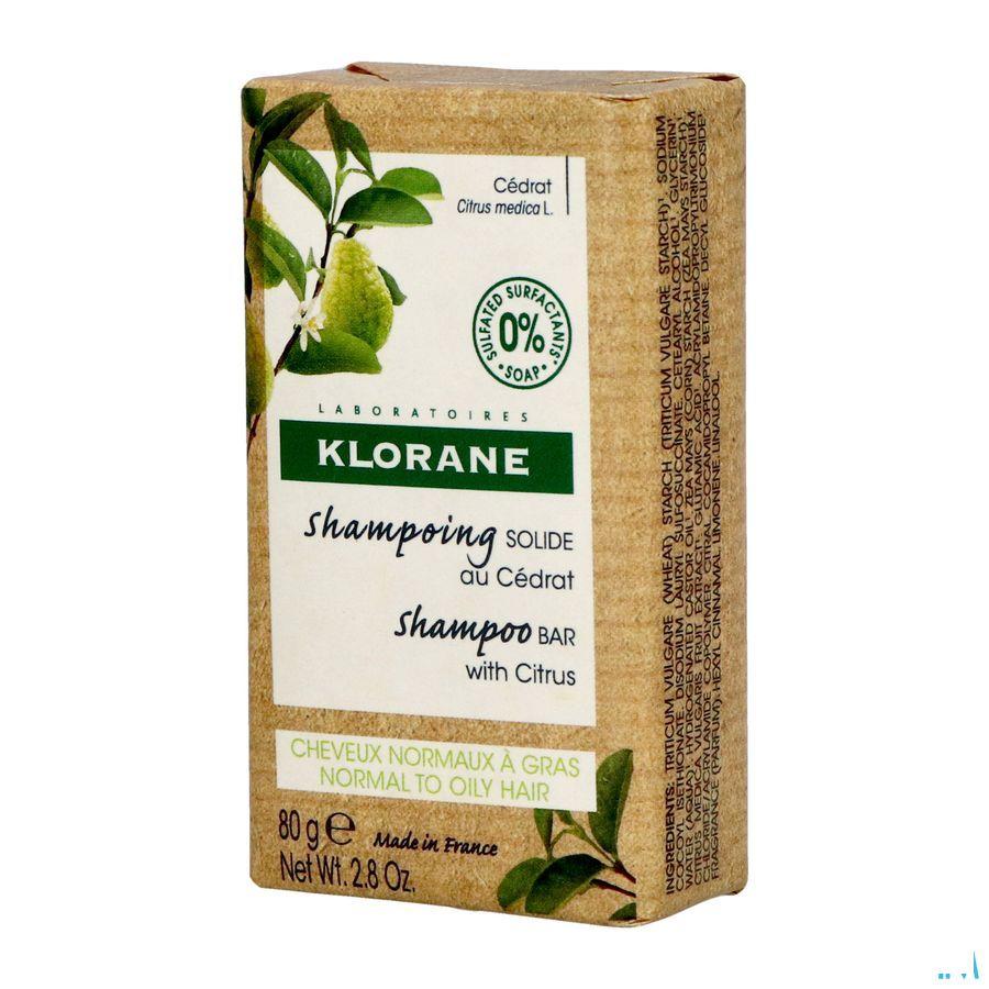 Klorane Capil. Shampooing Solide Cedrat 80 gr