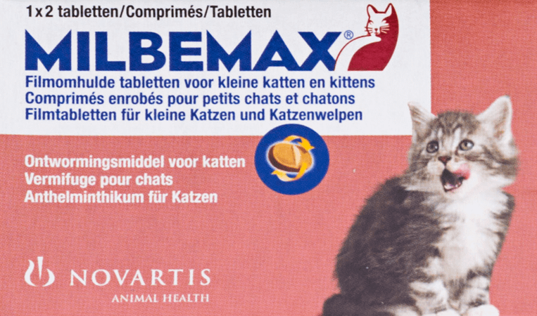 Milbemax Petit Chats - Kitten Comprimes Pellicules 1x2