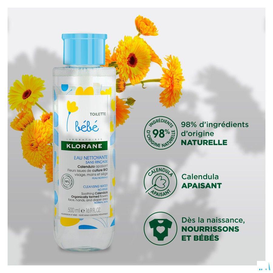 Klorane Bebe Eau Nettoyant 500 ml