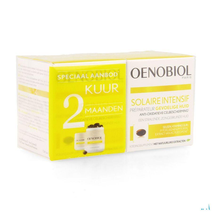 Oenobiol Solaire Intensif Cure Peau Claire 2x30 Capsule