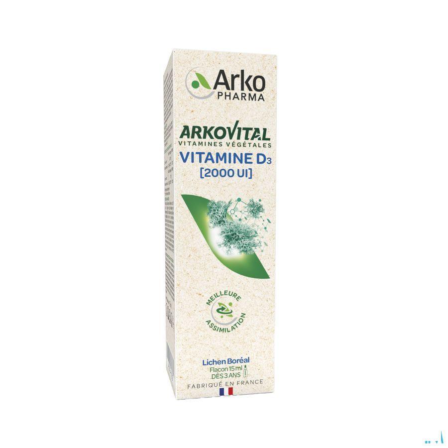 Arkovital Plantaardige Vit D3 & E Fl 20ml  -  Arkopharma 