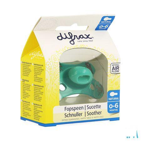 Difrax Fopspeen Natural 0-6 M  -  Difrax