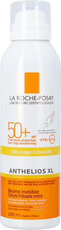 Anthelios Body Mist Onzichtbaar Ip50 + 200 ml  -  La Roche-Posay