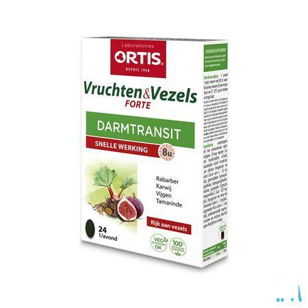 Ortis Vruchten & Vezels Forte Tabletten 24  -  Ortis