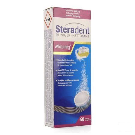 Steradent Cleaner Whitening 60 Comp