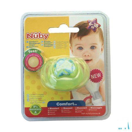 Nuby Prismac Orthodontische Fopspeen - 6-18m  -  New Valmar