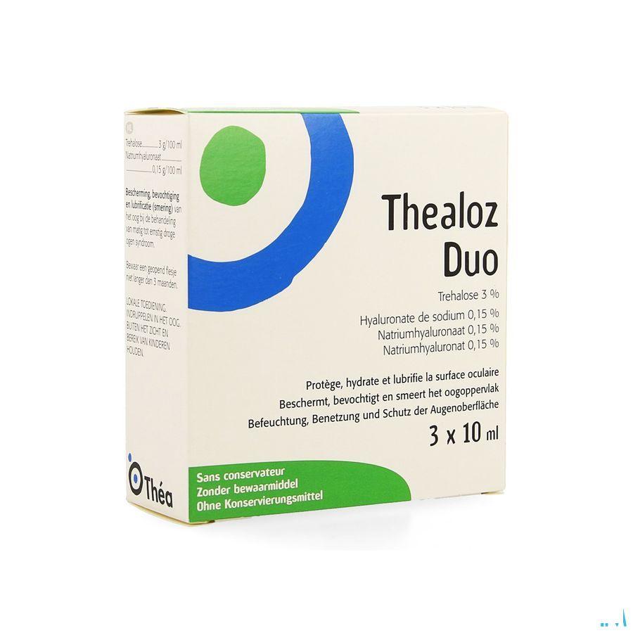 Thealoz Duo Oogdruppels Tripack 3x10 ml 