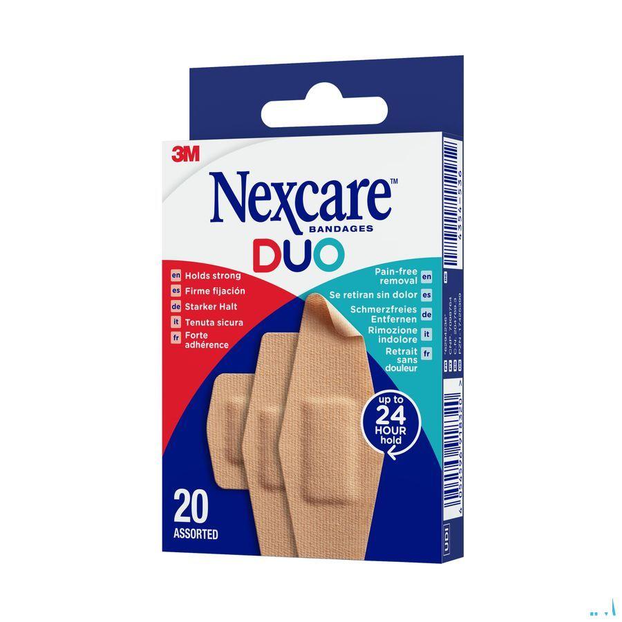 Nexcare 3M Duo Pansement Assortiment 20  -  3M