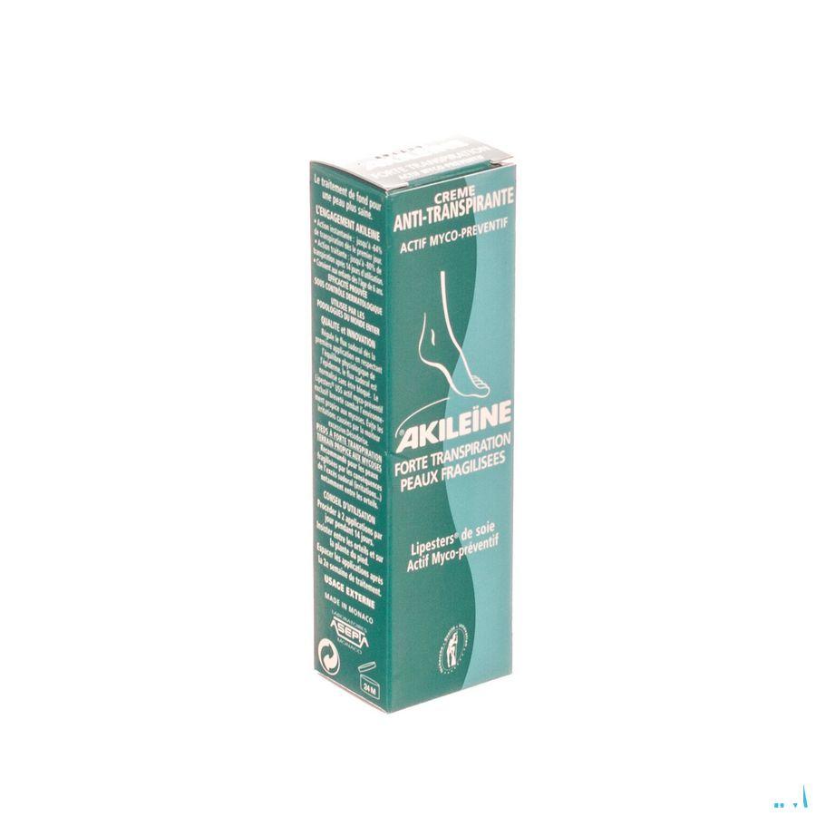 Akileine Groen Voetcreme Anti transp.tube 50 ml 103020  -  Asepta