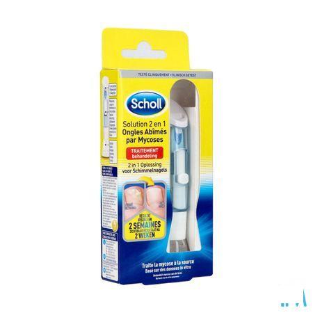 Scholl 2in1 Oplossing Schimmelnagels 3,8ml + 5 Vijlen