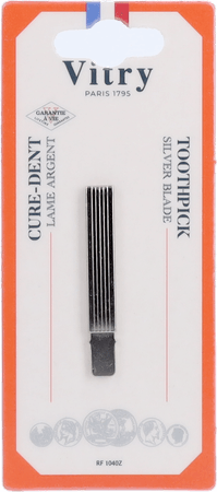 Vitry Classic Cure Dents Lame Argentee 1040  -  Vitry