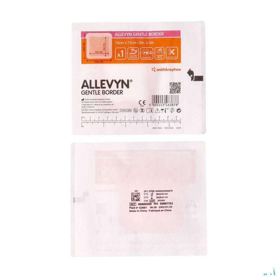 Allevyn Gentle Border Ster 7,5x 7,5cm 10 66800269  -  Smith Nephew