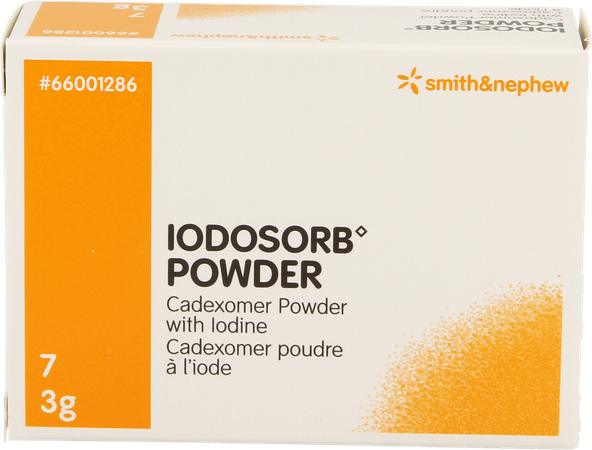 Iodosorb Powder Zakje 7X 3G 66001286  -  Smith Nephew