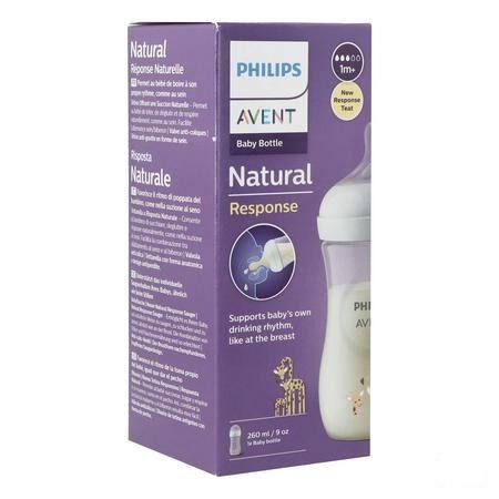 Philips Avent Natural 3.0 Zuigfles Giraf 260 ml