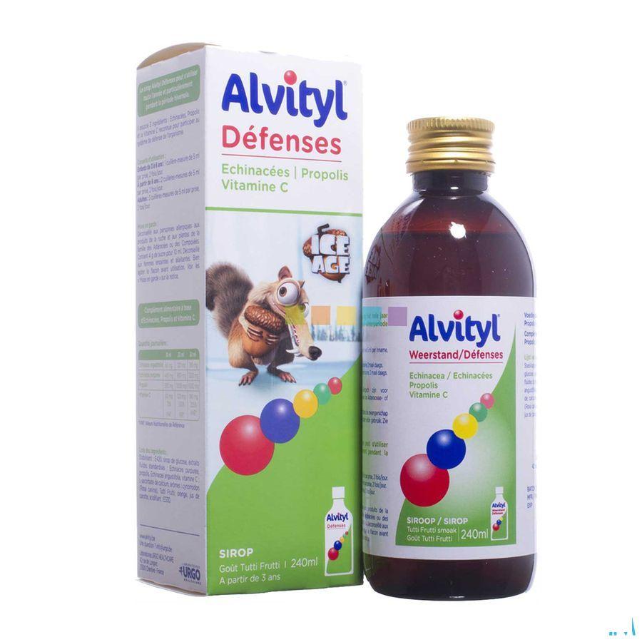 Alvityl Defenses Adg Sirop 240 ml  -  Urgo Healthcare