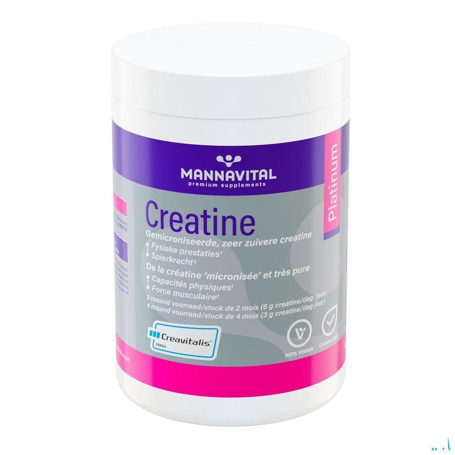 Mannavital Creatine Platinum 408 g  -  Mannavita