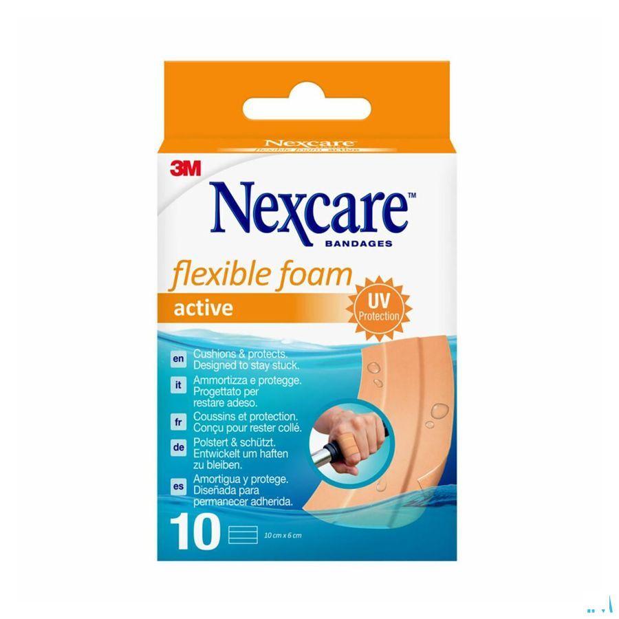 Nexcare 3M Flexible Foam Active Ha Pleist.Strip 10  -  3M