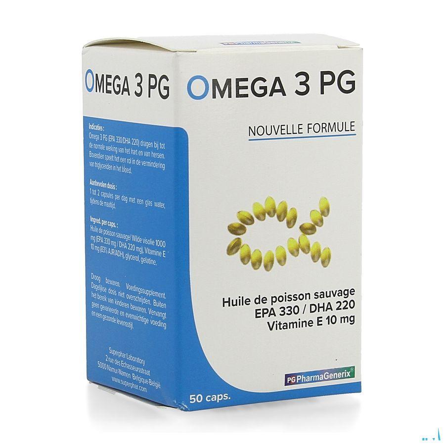 Omega 3 Pg Pharmagenerix Caps 50 